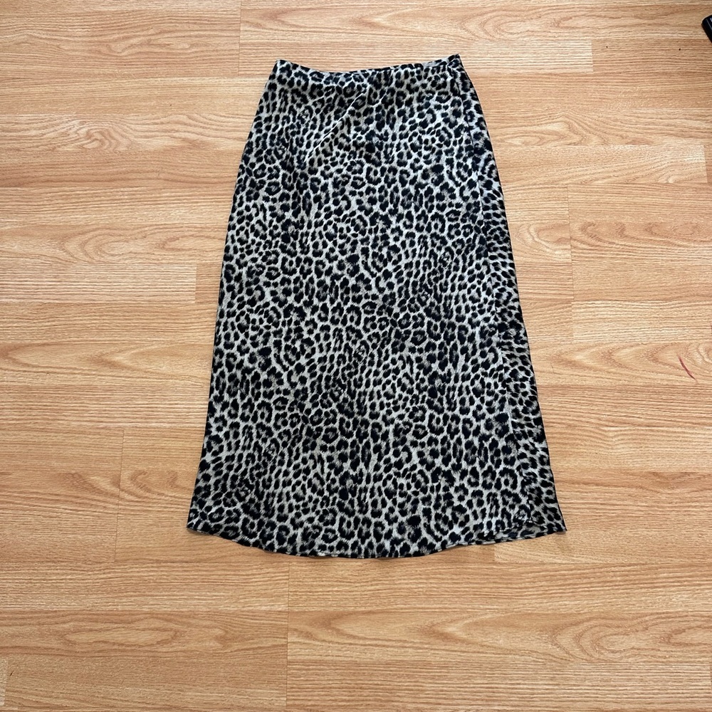 Leopard Print Women's Skirt